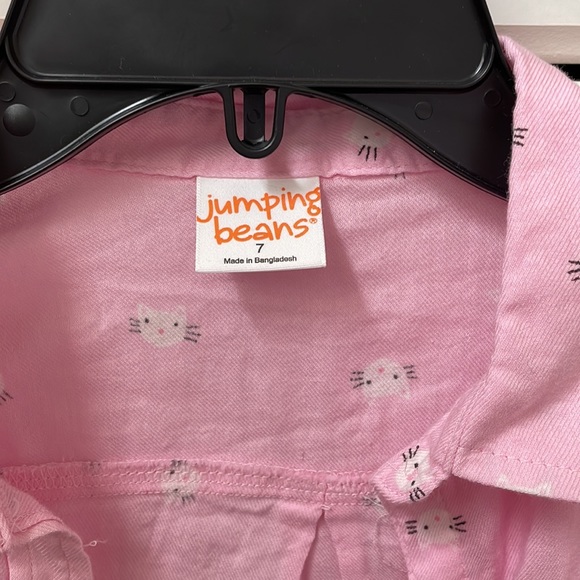 Girls button down size 7 - Picture 2 of 3